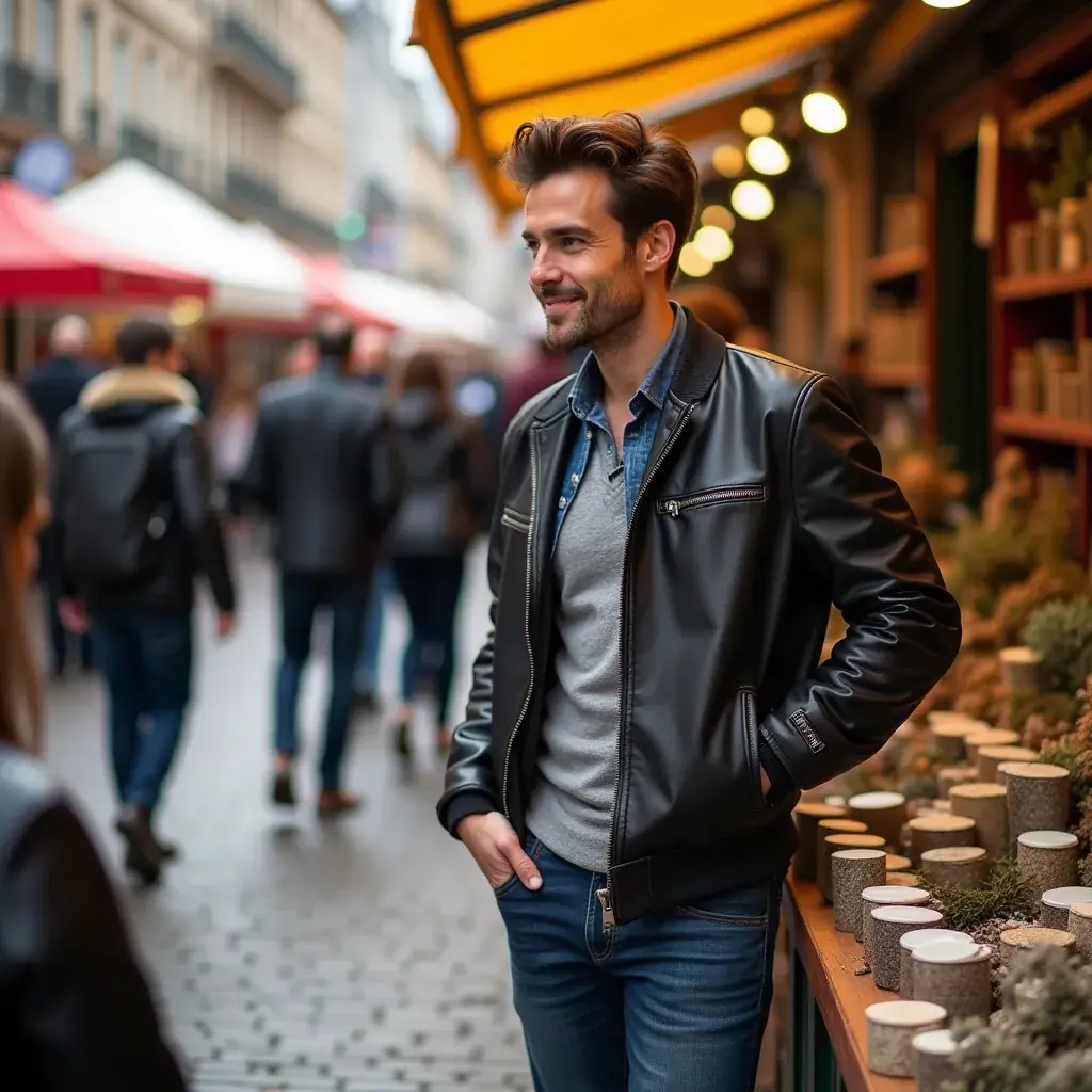 Une cuillère en bois remplie de feuilles de thé vertes et fraîches.